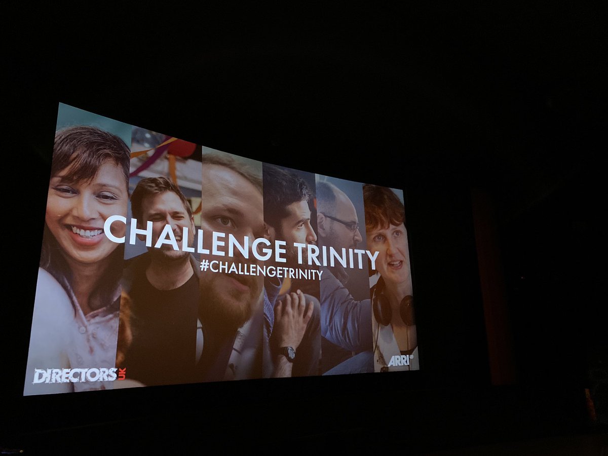 Directors_UK's tweet photo. Our #ChallengeTRINITY screening is about to begin! https://t.co/8CTbBEPp0r