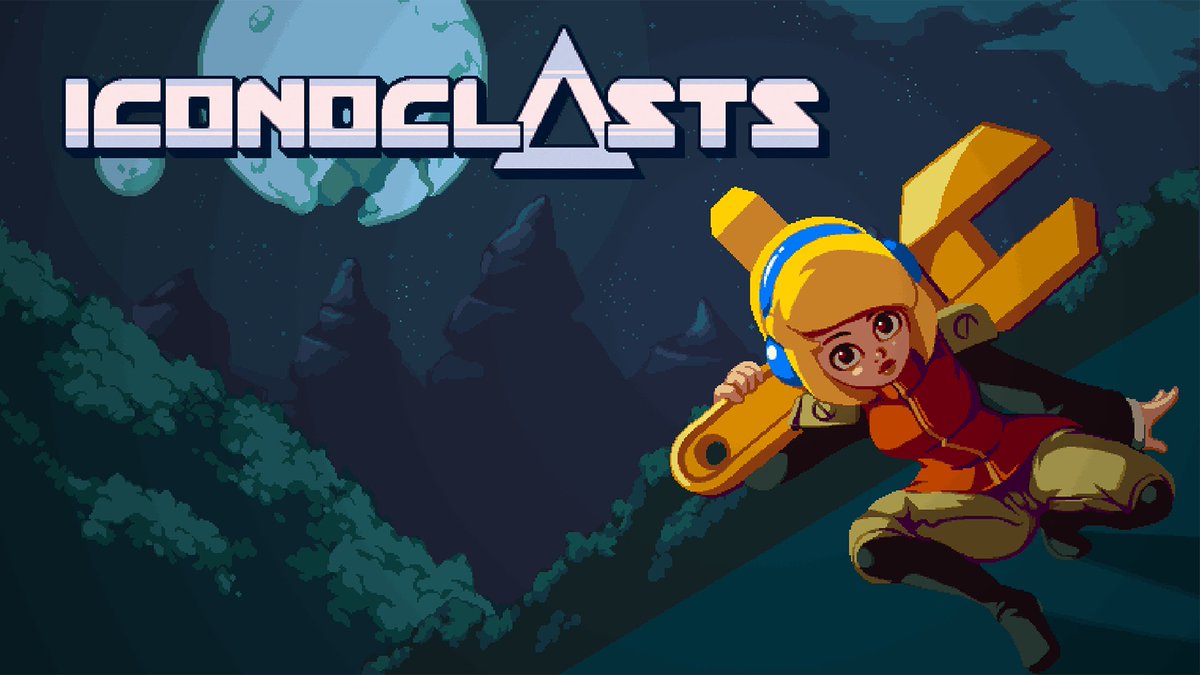 ID_XBOX's tweet photo. Join Robin and uncover the secrets of a dying planet. Explore a world filled with puzzles, characters and menacing bosses in a beautiful platform adventure.

Iconoclasts by Bifrost Entertainment &amp; @konjak out today on #xbox: https://t.co/LUIY1rYuHR https://t.co/Oory7vtHP7