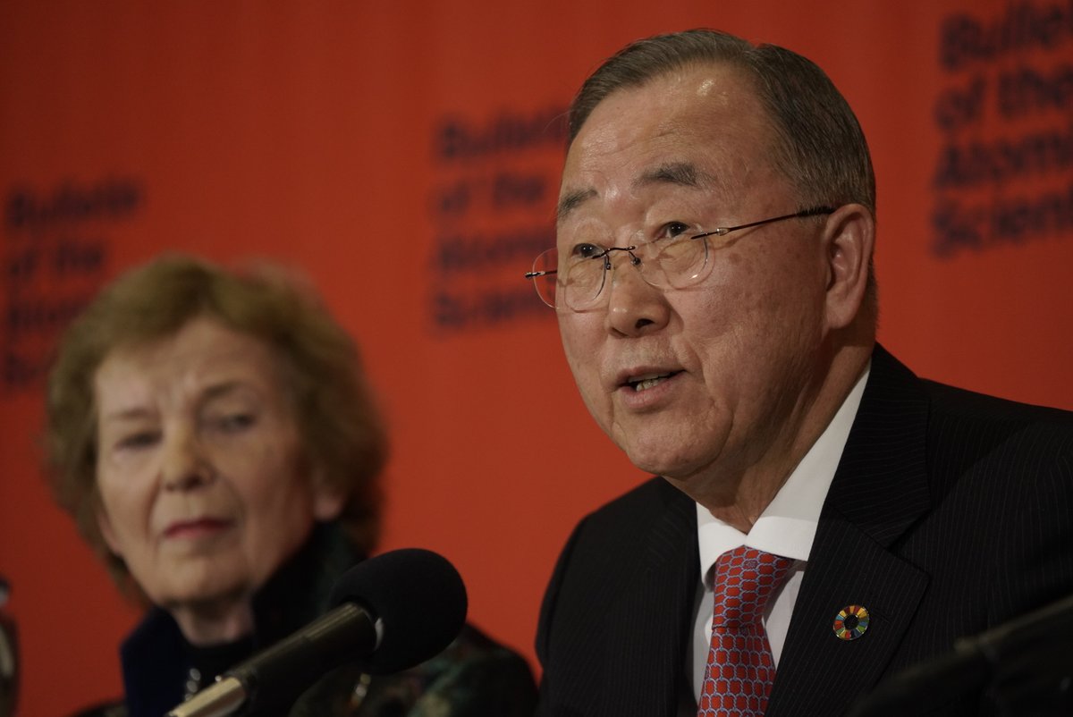 BulletinAtomic's tweet photo. “In recent years, national leaders have increasingly dismissed information with which they do not agree as fake news, promulgating their own untruths, exaggerations, and misrepresentations in response.”
Read the full #DoomsdayClock statement: https://t.co/w3aOZ3dO2J https://t.co/t7gn5cIBFl