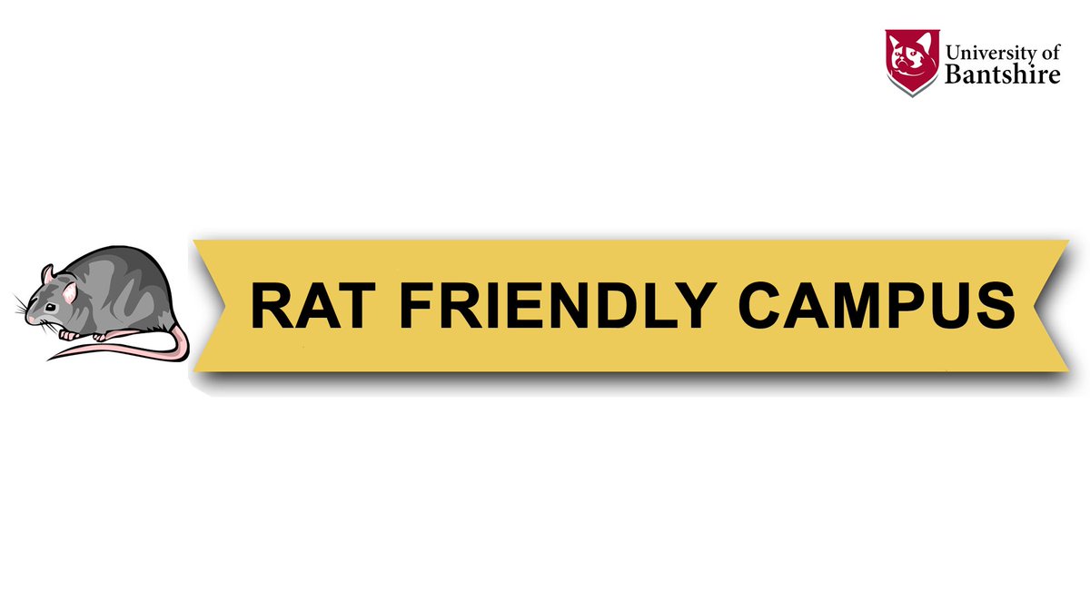 We’re excited to announce that Bantshire has achieved a ‘Rat Friendly Campus’ Gold award!