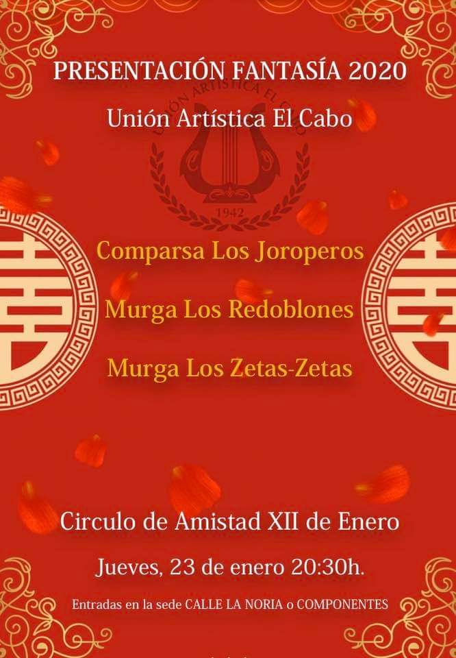 UAElCabo's tweet photo. Arrancamos el #CarnavalSc2020 en tan solo un ratito😊... ¡Esta noche damos a conocer nuestra fantasía y repertorio! Aún quedan entradas, a través de nuestros componentes o antes del comienzo del acto en el @CDAXII 💂‍♀️🎶💟 #rondallas #Tenerife @FiestasStaCruz https://t.co/9FXVttVzl0