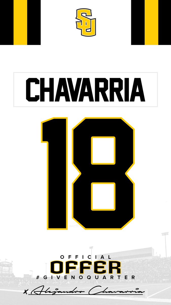 achavarria01's tweet photo. Blessed to receive an Official Offer from Southwestern University! @CoachCEllis https://t.co/NzvMGF6Sqa