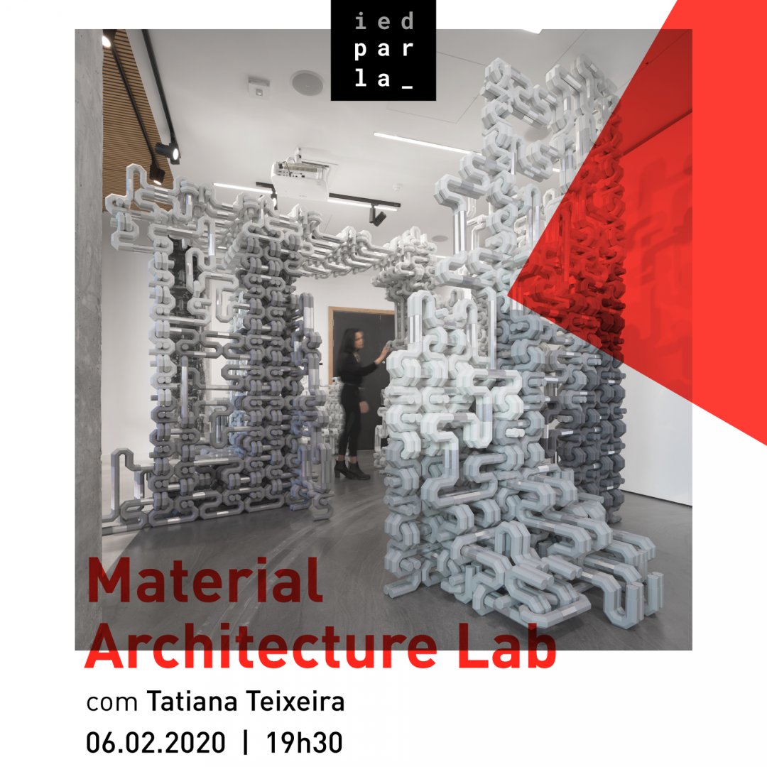 IEDRio's tweet photo. Temos encontro com Tatiane Teixeira no Parla | SnP: Material Architecture Lab. Por muitos anos projetos foram pensados a partir de uma forma pré-concebida pelo arquiteto, onde os materiais são utilizados de forma passiva. Vamos repensar isso?
https://t.co/jE5cvaKN8E https://t.co/uszRw86S2V