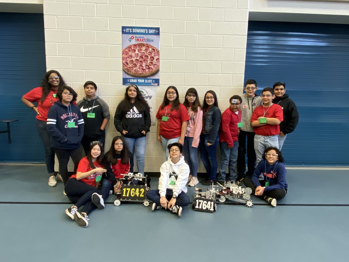 AAJH_R0b0tics's tweet photo. We’ve been hiding but we’re back with three rookie FTC Teams! Let’s go Astrobots, Technobots, and Robotic Fighters. @FIRSTweets @FTCTeams https://t.co/CL4RIIaHsJ