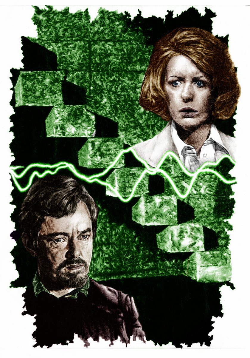 colin_fenwick's tweet photo. Thrown some digital paint (mostly green) at an older picture, in this case one based on Nigel Kneale's classic 'The Stone Tape'

#thestonetape #nigelkneale #picturedrawing #photorealism #folkhorror #sketch #illustration #digitalart #graphite #montage #hauntology #colour #art https://t.co/eEAsE1Slxt