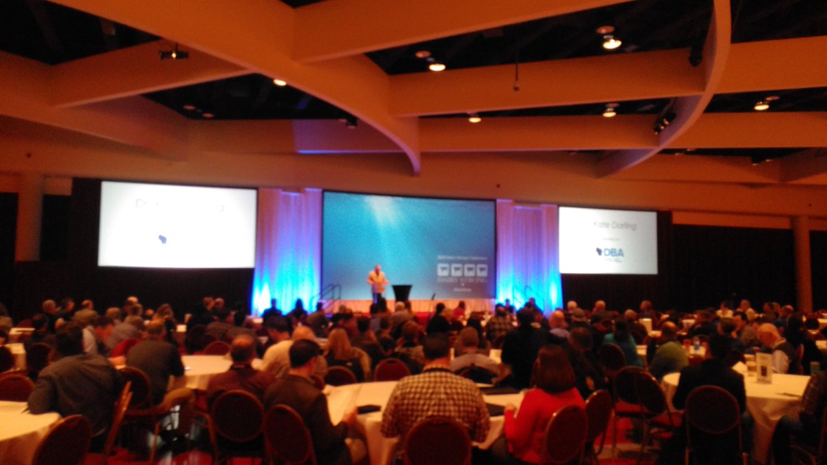 Great discussions of #sustainability at this year's <a href="/DairyStrong/">Dairy Strong</a> conference. Great to see the farm community ready to take this on.