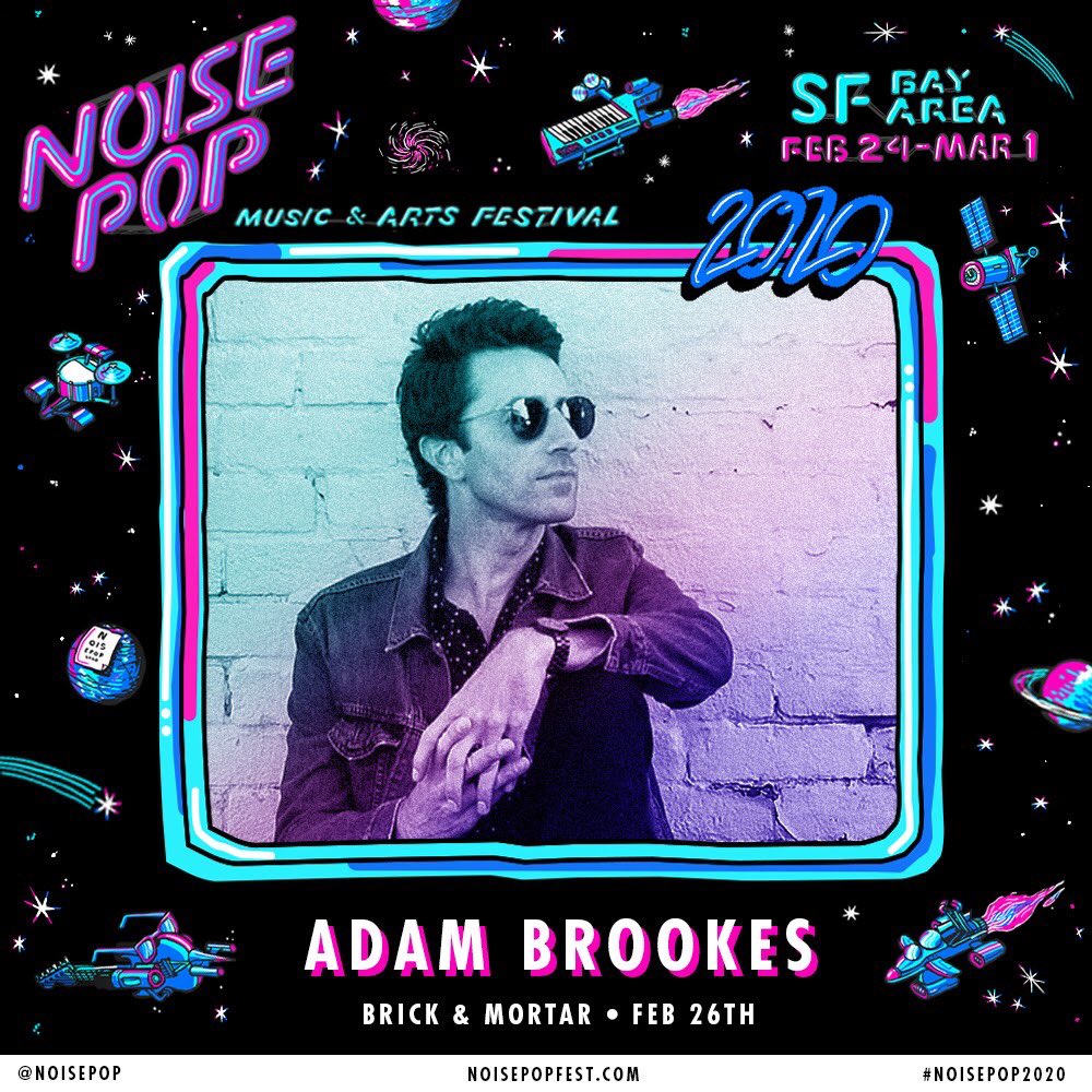 _adambrookes_'s tweet image. BIG NEWS Bay Area... Got the word I’m playing @noisepop fest 2020!

🌀FEB 26 @BrickMortarSF🌀⁣
w @VideoAgeBand @LunaLunaBand &amp;amp; @TheYAxes, badges and individual show tickets on sale now at noisepopfest.com⁣

#noisepop2020 #noisepop #festival #adam_brookes #bayarea #music