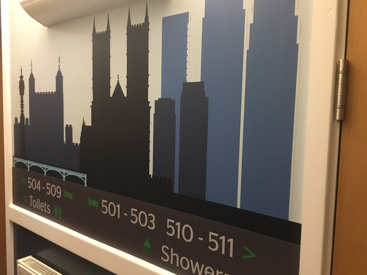 JamesBlakeYHA's tweet photo. Lovely to drop into @YHALondonHostel #LondonCentral to catch up on news around the network with @laurenpethy and to see progress with #ProjectLondon, complete with latest @YHAOfficial design and standards https://t.co/8rpKjZNiSN