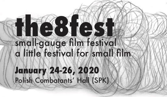 LIFTfilm's tweet photo. THIS WEEKEND—#LIFTOrgMember @the8fest's 13th edition runs January 24 - 26, 2020 at the Polish Combatants' Hall. They are a Toronto-based festival for anyone using small-gauge to create rough little gems on #film! https://t.co/Dih9KivQSH #The8Fest #analogue #Super8mm #Regular8mm https://t.co/y4oSulskzf