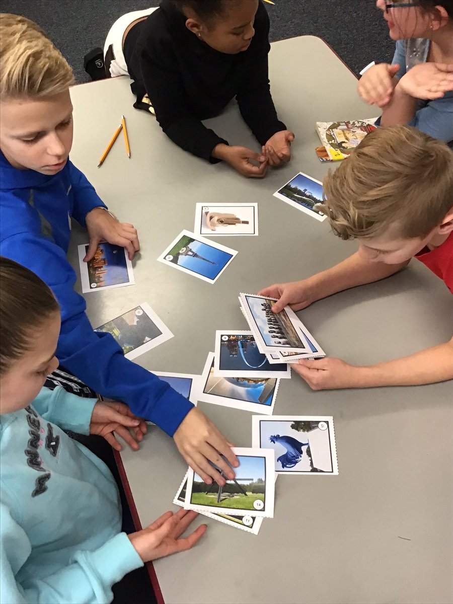 Working on classification- what is a scripture vs. sculpture? #ArtfulLearning #HillcrestProud