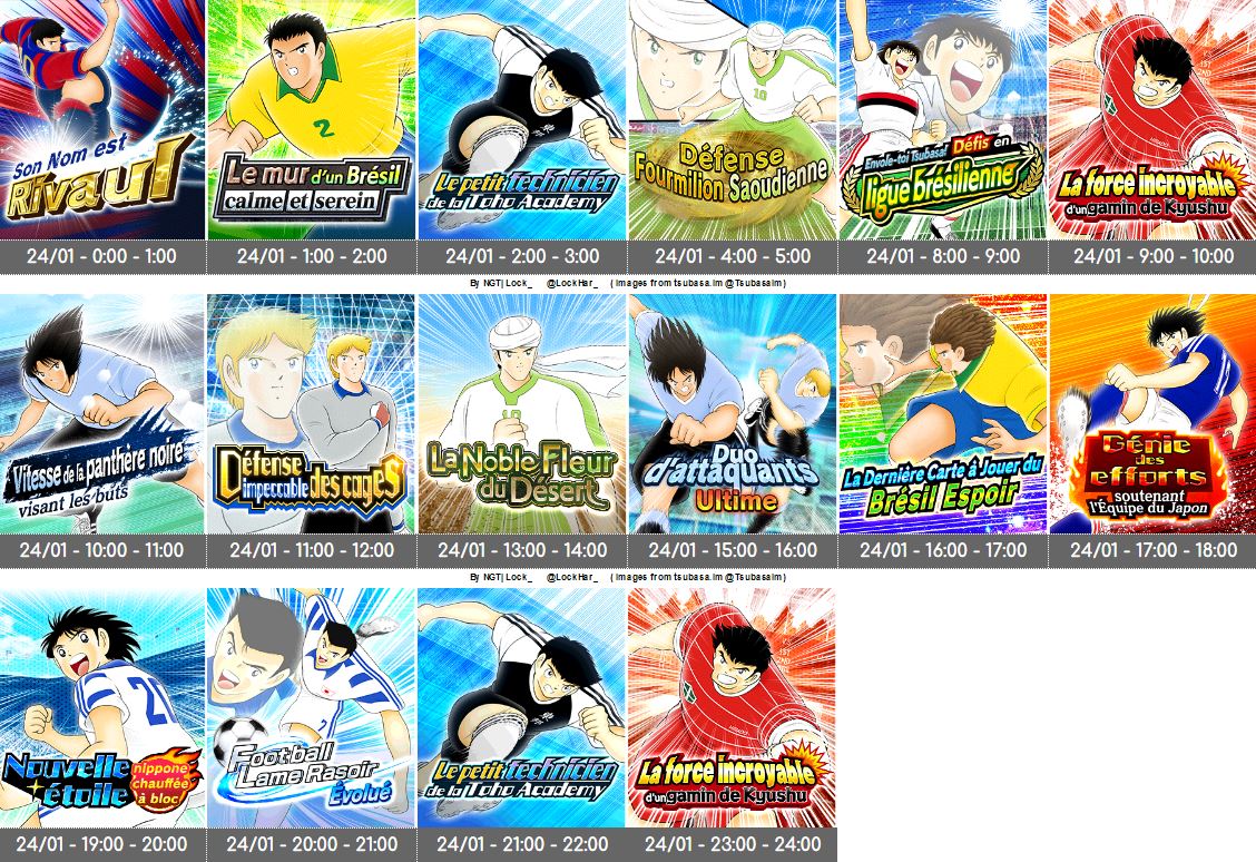 LockHar_'s tweet photo. Planning #RaidSSR 24/01 #CaptainTsubasaDreamTeam #TsubasaDT https://t.co/N7A3XIFIKC