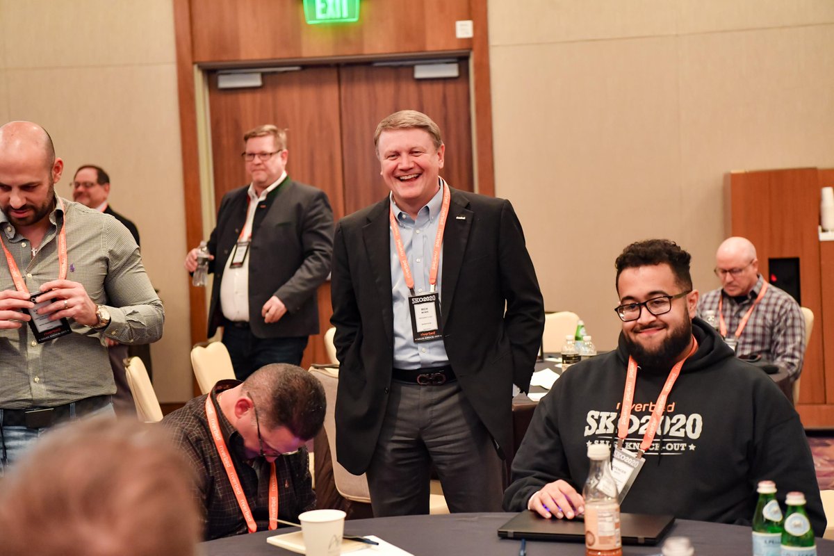 richmcbee1's tweet photo. What a thrill to see the @riverbed team gathered at our 2020 #SKO. Excited to see how we’re going to help our customers achieve top network and #applicationperformance, and #visibility. https://t.co/3RvEy9R78j