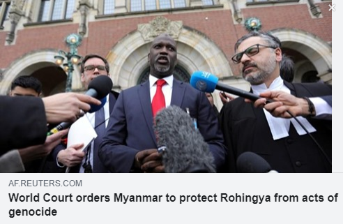 CAIRNational's tweet photo. CAIR Welcomes World Court Order Seeking Protection of #Myanmar’s #Rohingya Muslims from Acts of #Genocide
https://t.co/EMbHxlnLGI
@rohingyablogger @nslwin @FreeRoCoalition
@BoycottMM @ASEANMP #Burma @OpRohingya @CIJ_ICJ @drzarni https://t.co/S6NMwkgbme