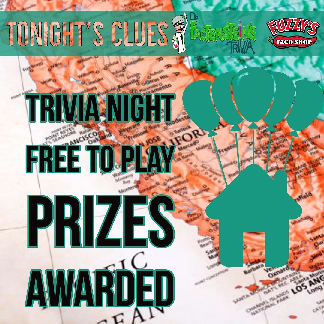 DrFactenstein's tweet photo. Join us for College Night at Fuzzy's Taco Shop (1871 Troup Hwy, Tyler, TX)! Food and drink specials all night long, Trivia at 7, DJ at 8:30! Prizes awarded to the top 3 teams!  #pubtrivia #collegenight #trivianight #win #tylertx #thingstodotyler #thingstodoetx #easttexas https://t.co/tIM1uUsRhF