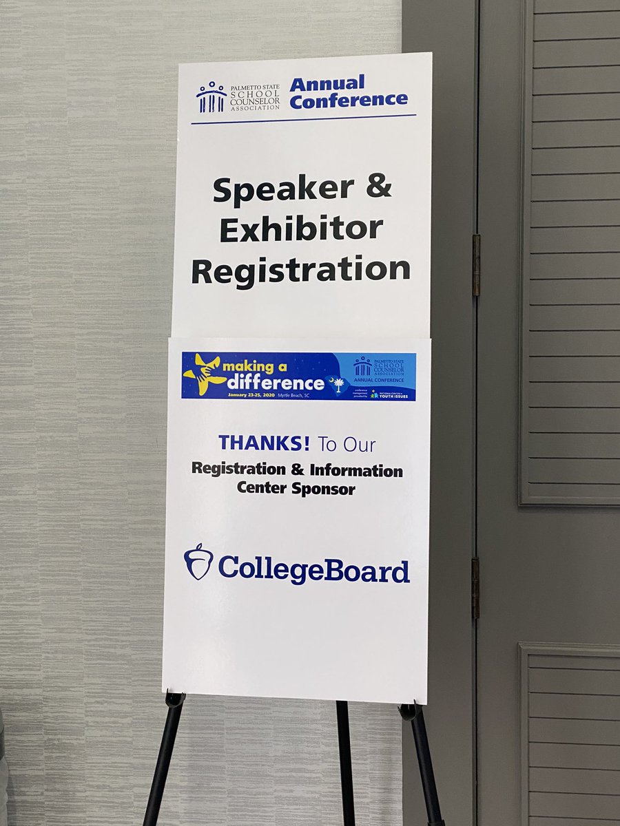 SCWS1's tweet image. We are excited to be exhibitors at the Palmetto State School Counselor Association Conference in Myrtle Beach, SC! Stop by our table and learn about SC Whitmore! #SchoolYourWay #PSSCA2020