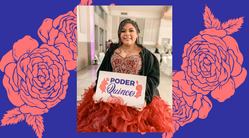 JoltInitiative's tweet photo. Citlaly Hernandez turned her quince into a #poderquince✨
We invite you to blaze a new trail and start the tradition of honoring your loved ones with the power of civic engagement ✊🏽
Register here: https://t.co/qXIPFkUYVS https://t.co/ipVXJUrhgm