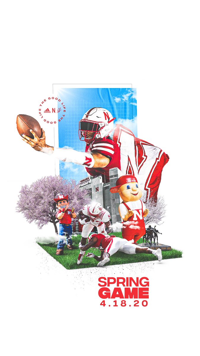 StollJack's tweet photo. Spring game 2020 be there or be ⬛️! #GBR https://t.co/7k9E88O8kc