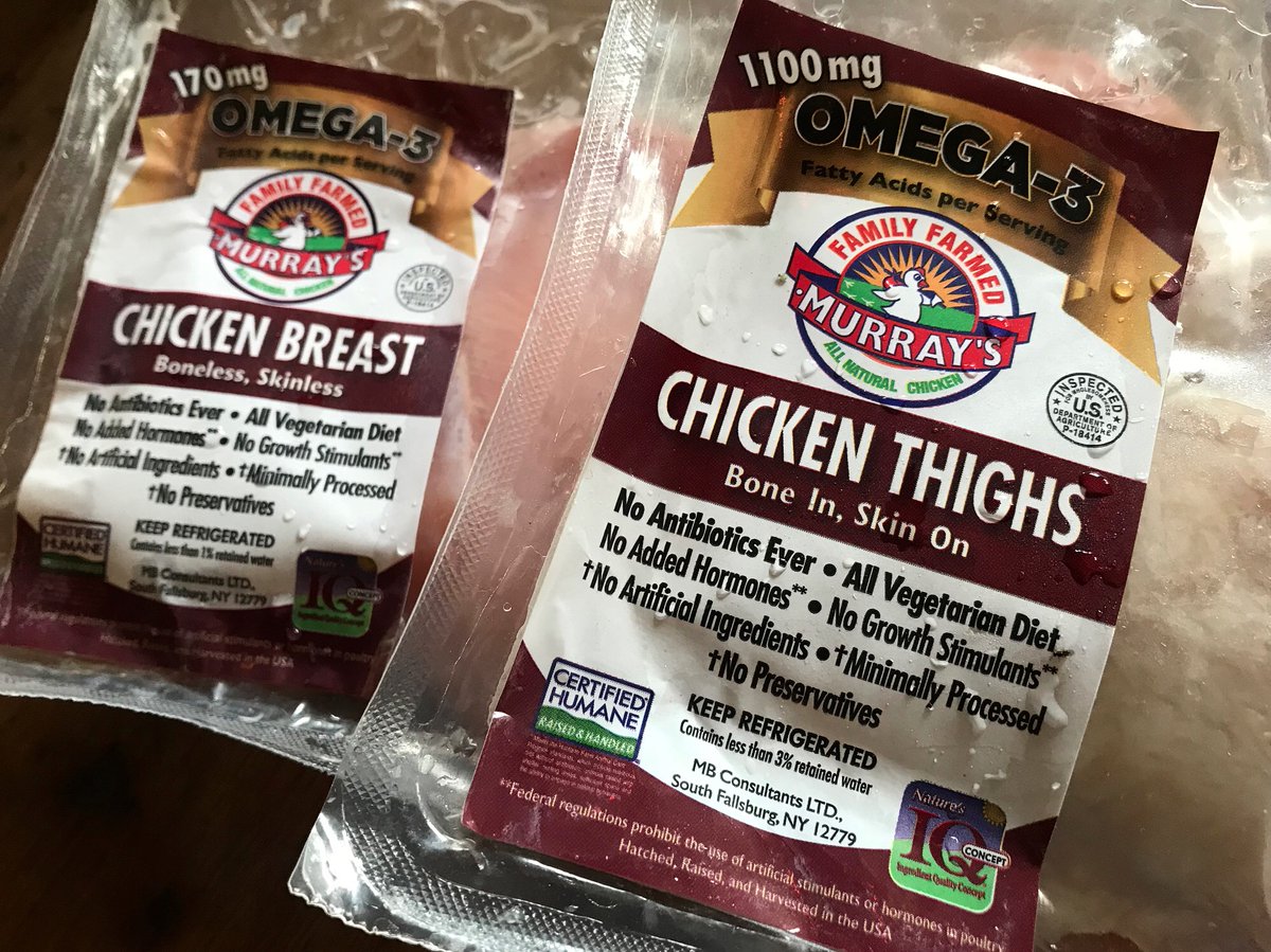 MurraysChicken's tweet photo. If you're not seeing us at your local #grocery... you can do something about this horrible travesty! There is a simple downloadable form you can give to your fave shop to request us on their shelves. --> https://t.co/7parHPazQU
#showusyourmurrays #murrayschickens @CertifiedHumane https://t.co/2R2ha9YAm6
