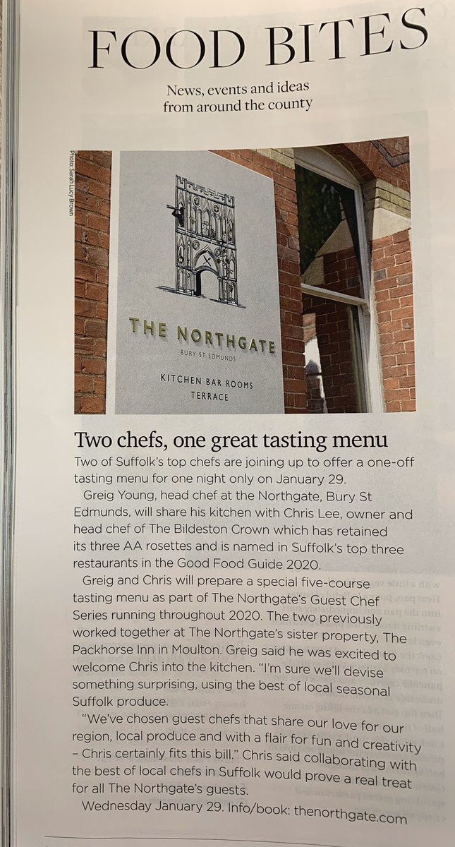 Thanks for the mention <a href="/suffolkmag/">Suffolk Magazine</a> !
Great night coming next Wednesday with <a href="/gyoung2311/">greig young</a> <a href="/northgatebury/">The Northgate</a>