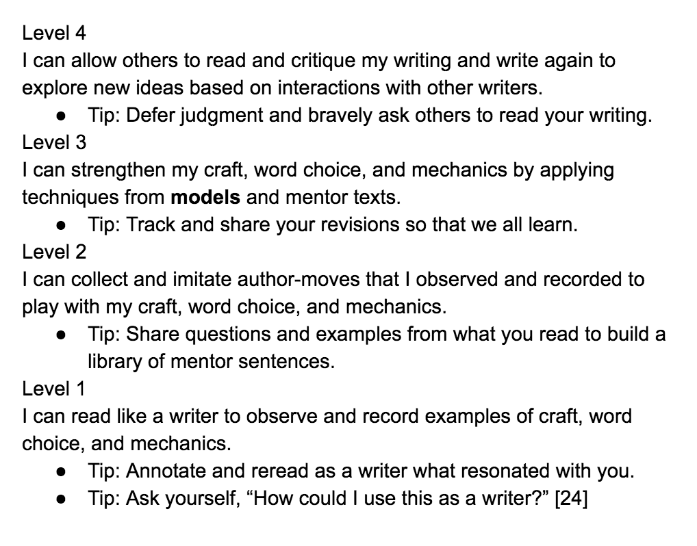 jgough's tweet photo. Mentor Sentence: Notice, Emulate, Learn #LL2LU #EmboldenYourInnerWriter https://t.co/mPlABVU5bD https://t.co/C5qgtSqfOT