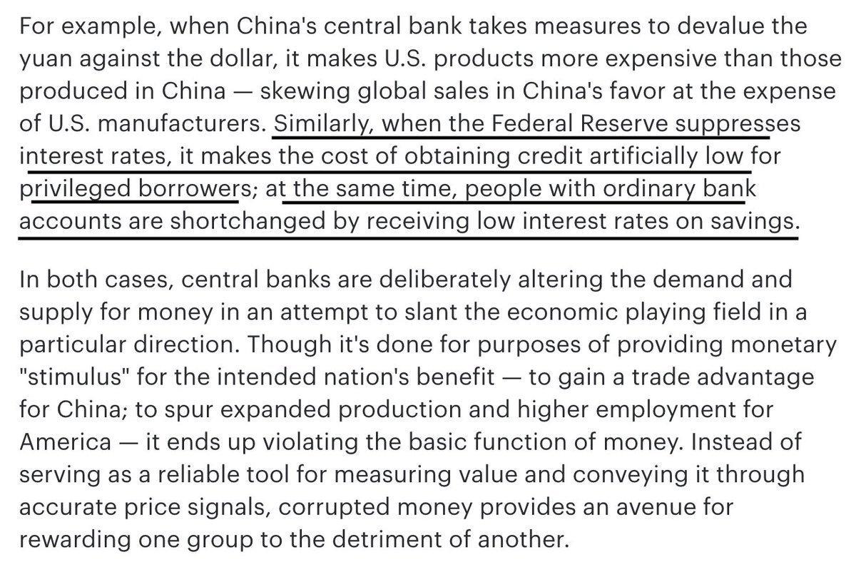 same op-ed taking shots at the Fed for low interest rates