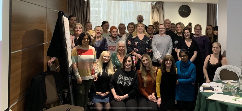 Kerryhennessy30's tweet photo. Fantastic last day on the @FNightingaleF leadership course. So lovely to meet such lovely other RNA’s and feel so lucky to get this opportunity #smashthebigrocks  thank you @KingstonHospNHS @KHFTPracDev @samjdonohue @amyshortridge1 @HartleyNicola @NHSHEE_LDN @westwood_greta https://t.co/jECEMbAxua