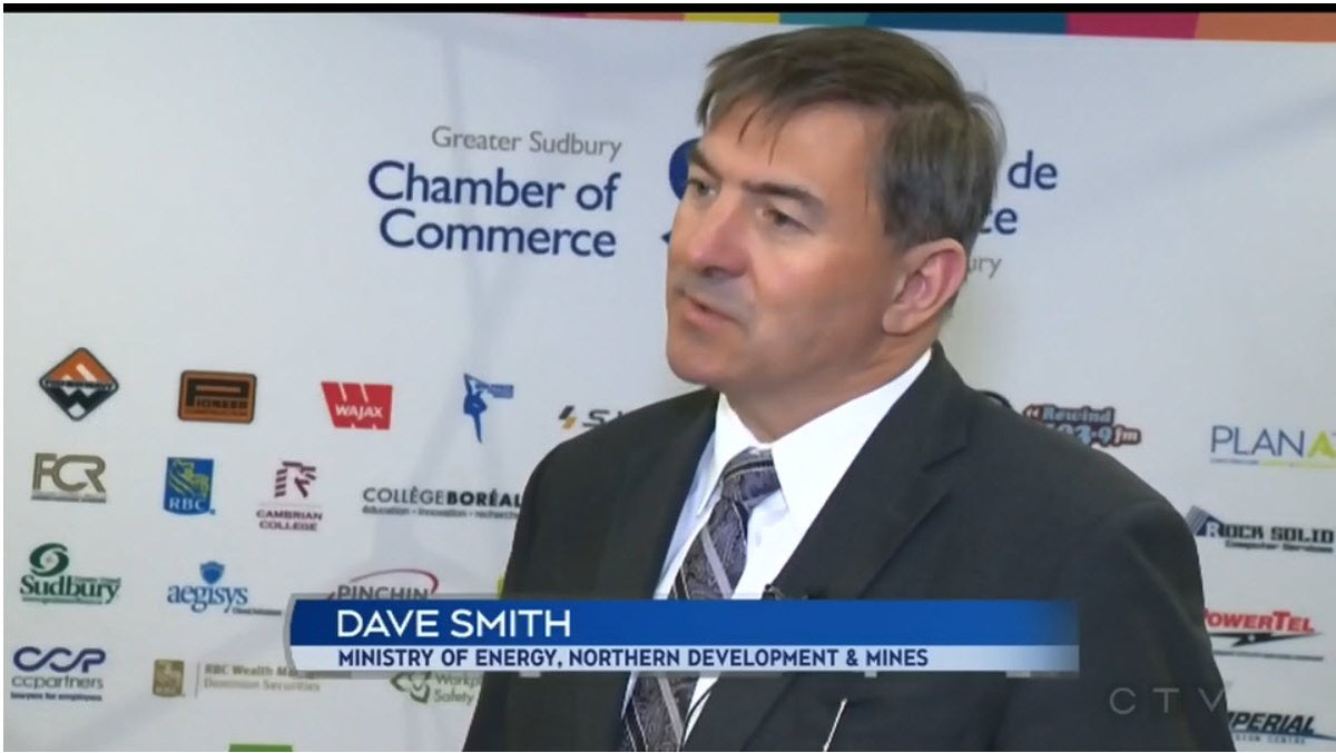 Wyloo_'s tweet photo. Good interview by @CTVTonyRyma with Parliamentary Assistant to Greg Rickford @DaveSmithPtbo
He's asked about the Ring of Fire at 1:20 and the Sault Ste. Marie ferrochrome production facility at 2:09.
Video here: https://t.co/2eLunLDku1
#PEPConference https://t.co/LtjbrxqaDD