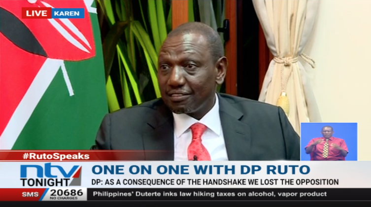 ntvkenya's tweet photo. If I get the opportunity to run a government, there will be no corruption. There will be no money to steal because every coin will be used. There will be no coin loitering anywhere for anyone to steal  - DP Ruto. #RutoSpeaks @KenMijungu https://t.co/j1mDJ96GJ5