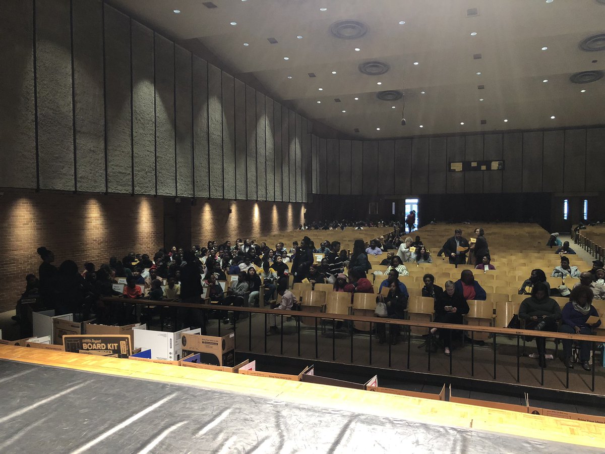 JackieScott08's tweet photo. Science fair awards ceremony is about to begin. So excited for my and my colleagues’ students! #mannhasitall @lrsdscience @MichaelPoore1 https://t.co/GNZjX4pE8X
