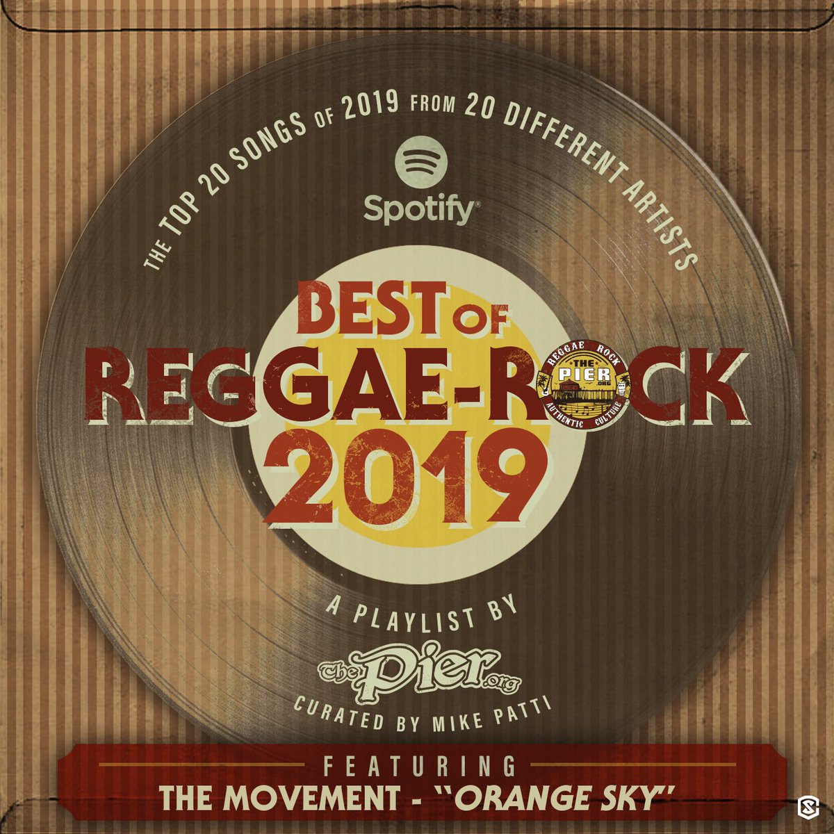 🤙 Big ups to <a href="/ThePierOrg/">ThePier.org</a> for including "Orange Sky" in their Best of Reggae-Rock 2019 playlist! 🎶 Listen now at ThePier.org #mvmtvibe