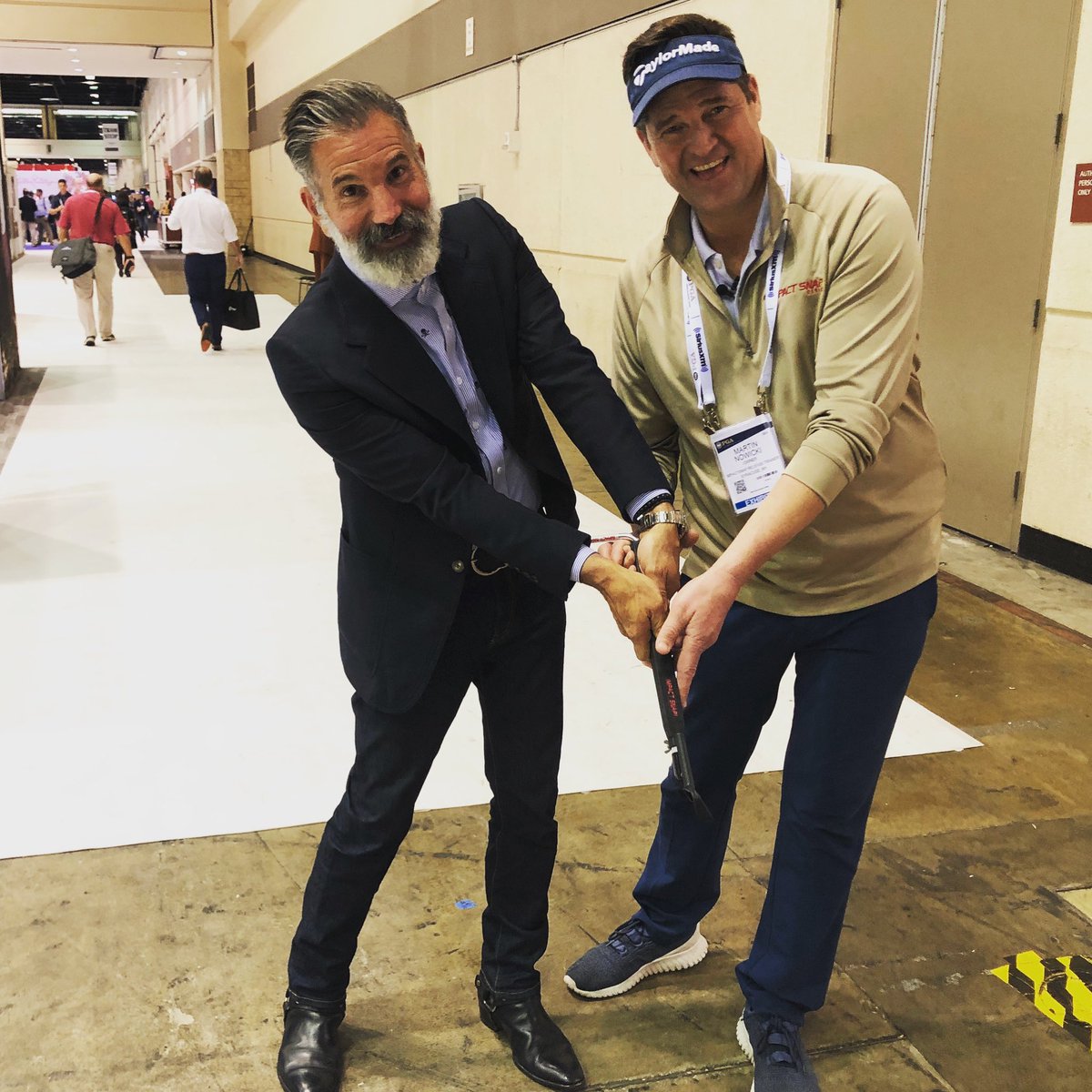Impactsnap's tweet photo. @gfore legends Marty and Mossi #impactsnap #pgashow #golf https://t.co/Fptqyx3vvq