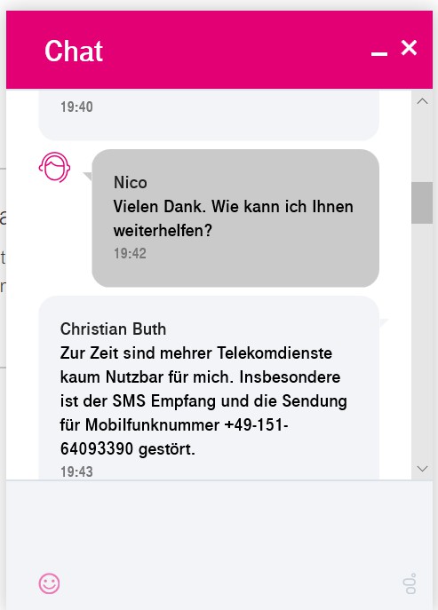 Telekom chat