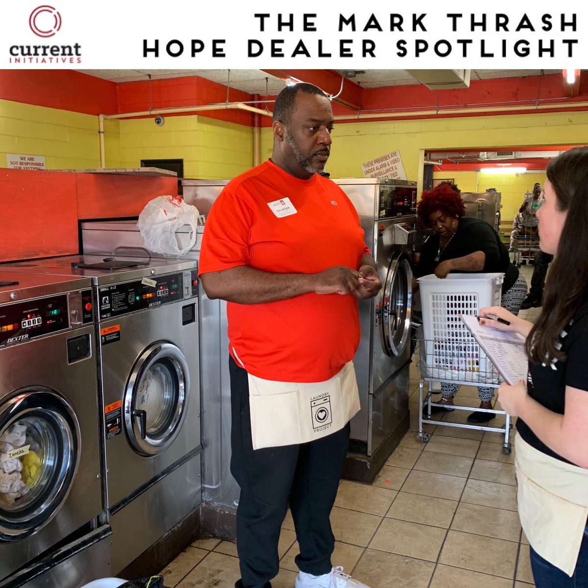 Help us acknowledge January’s "Mark Thrash #HopeDealer Spotlight" recipient, DJ Chill Will (<a href="/thisdjchill/">Chill Will</a>)!

Will helped bring the #LaundryProject to Jacksonville, FL &amp; Washington D.C. &amp; he is an inspiration to all he meets.

Thank you, Will, for being part of the Current family!