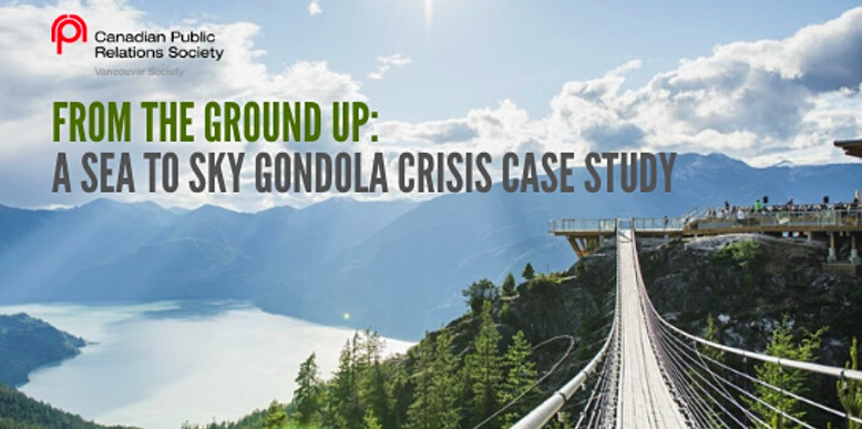 What better way to learn about #PR crisis management than in your own backyard? Join us on Jan. 30th to hear how the Sea to Sky Gondola team handled the cable cutting incident. Thank you to our event partners <a href="/FortisBC/">FortisBC</a> and <a href="/SquamishResort/">Executive Squamish</a>! Sign up today! ow.ly/t3bG50y1l3Z