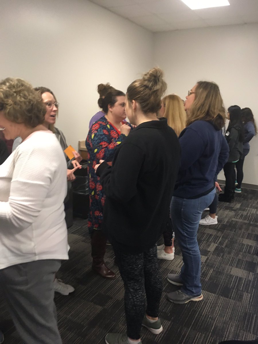 MrsZoglmann's tweet photo. Super proud of these #usd261derful teachers for finishing their second day of ESOL Praxis training!  
#ESOL261 https://t.co/EYB77LC1LU