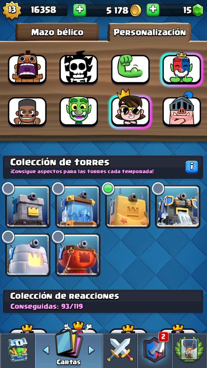 joaquindzm's tweet photo. Se vende cuenta de clash royale maxeada, a un precio barato y razonable, la está vendiendo un amigo si les interesa me escriben al privado. En el privado dejo más fotos con más detalles. buenas stats y record de 7000 copas.
Su precio es de 2500 mx o 135 dolares. RT se agradece! https://t.co/UryE77lCYs