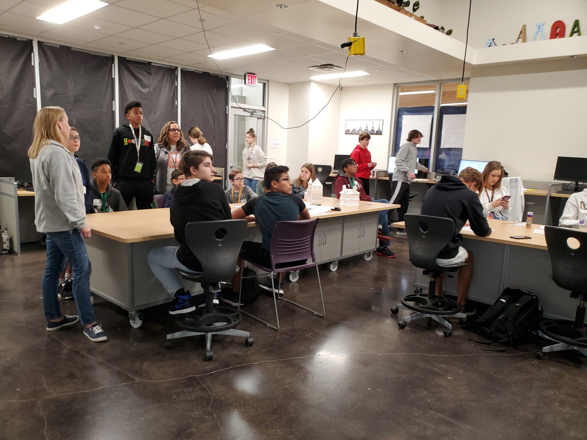 Utley Middle School on Twitter "RT GBCCA_RISD 8th grade students