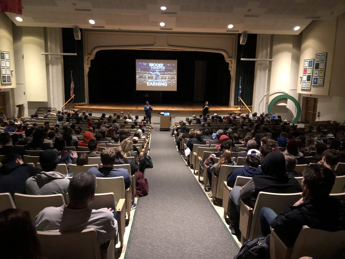 Brooks Harper spent the morning talking with all of our high school students about 7 Skills to Make Mills. They are:

D: Dillegence
O: Organization 
L: Leadership
L: Learning 
A: Accountability
R: Relationships
S: Speaking

Thanks <a href="/brooksharper/">Brooks Harper</a> - you inspired us all!