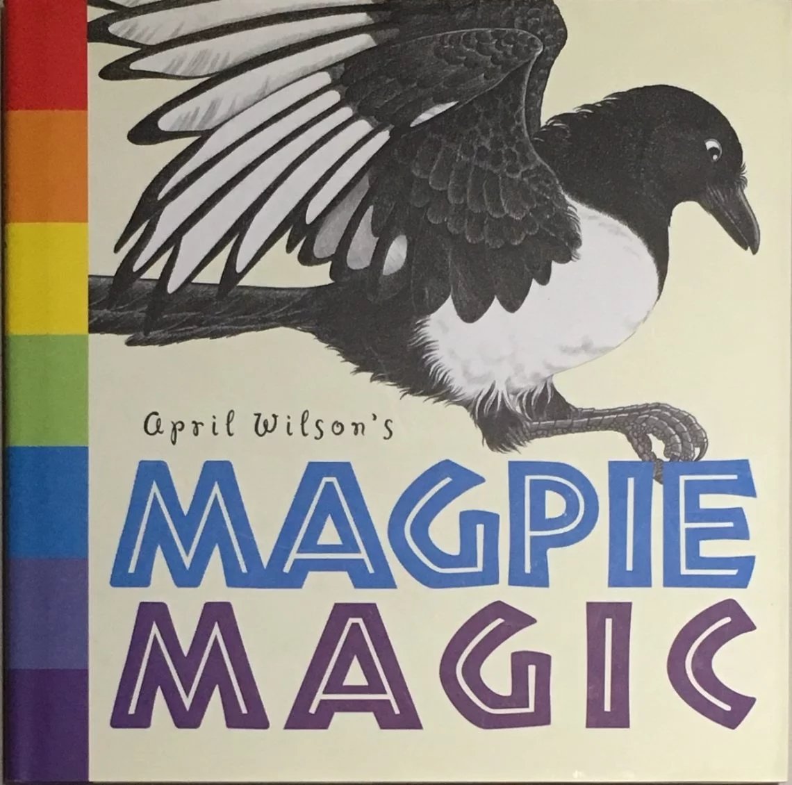 SilentBooks's tweet photo. April Wilson 𝗠𝗔𝗚𝗣𝗜𝗘 𝗠𝗔𝗚𝗜𝗖: 𝗔 𝗧𝗔𝗟𝗘 𝗢𝗙 𝗖𝗢𝗟𝗢𝗥𝗙𝗨𝗟 𝗠𝗜𝗦𝗖𝗛𝗜𝗘𝗙
@penguinkids, 1st Ed. Dial Press, 1999 https://t.co/Tk0QawKx76
ISBN-10: 8494990152 

#PictureBooks
#WordlessBooks https://t.co/0aPAc8Crul