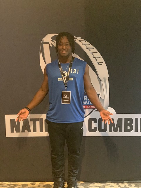 Grateful to be here representing #GISD #EVHSTXFOOTBALL and getting to experience this with <a href="/SpringerHunter/">Hunter Springer</a> #NationalCombine