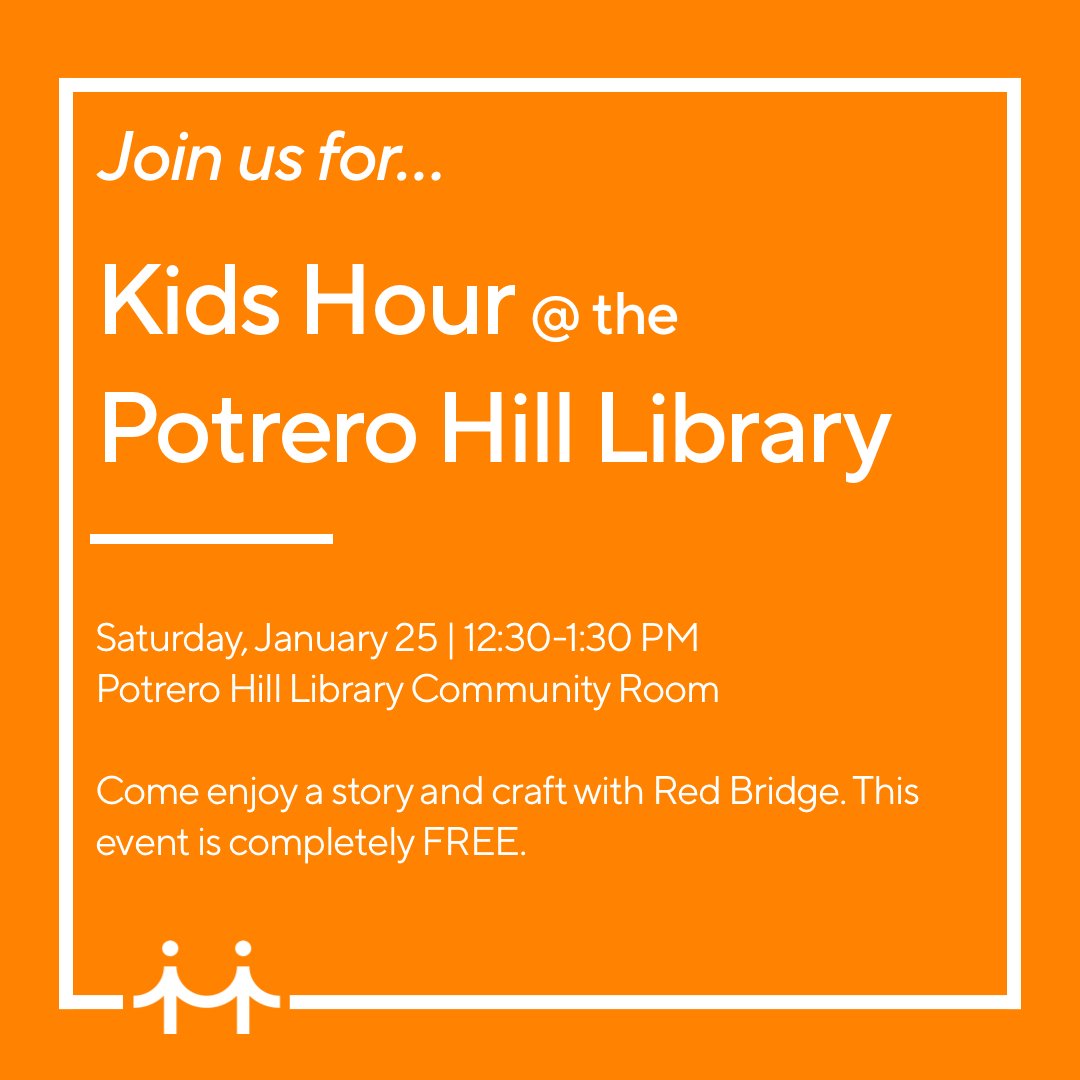 RedBridgeEdu's tweet photo. ICYMI - Kids Hour @ The Potrero Hill Library is *this* weekend! Join us for a story and seed-planting activity.
*This is not a library-sponsored event.
#Redbridge #potrerohill #sfparents https://t.co/rkPtywY4q6
