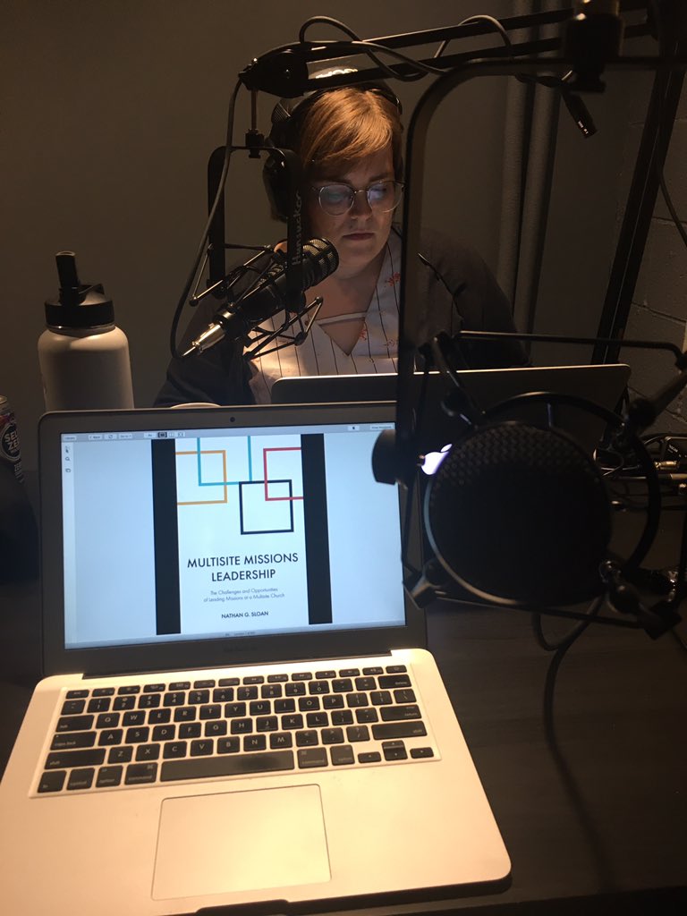 bradleyrbell's tweet photo. Recording an episode of the #UpstreamPodcast with the author of our latest ebook @NathanGSloan —> Multisite Missions Leadership https://t.co/GQ2iVTjetv https://t.co/GMWFP3RXT4