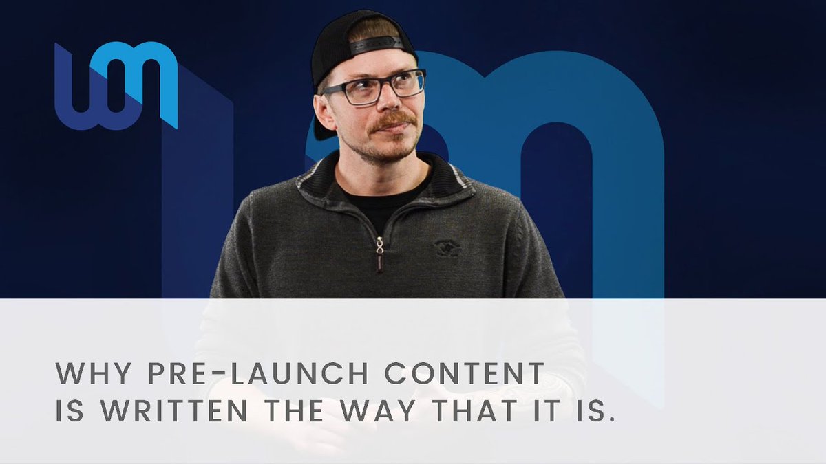 WEOMedia's tweet photo. Is my website's content written for the right audience? Why does pre-launch content need to be written a certain way? Our newest #vidWEO has the answers. Watch Now: https://t.co/1hV8hUcV4B https://t.co/nLfh3Ns0nU