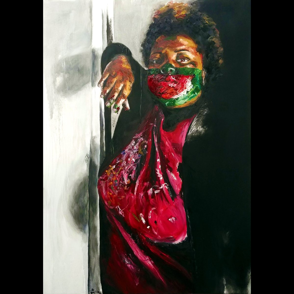 NIUart_design's tweet photo. CONGRATULATIONS to Angela Redmond, NIU Painting Graduate Student!!!
She won 1st place in the Museum of Science and Industry Black Creativity Exhibition. We are so proud of you Angie!!
#niu #niuart #niupainting #painting #niumfa #artschool #artgraduate
@angieredmondartist https://t.co/WL8eYz8o0d