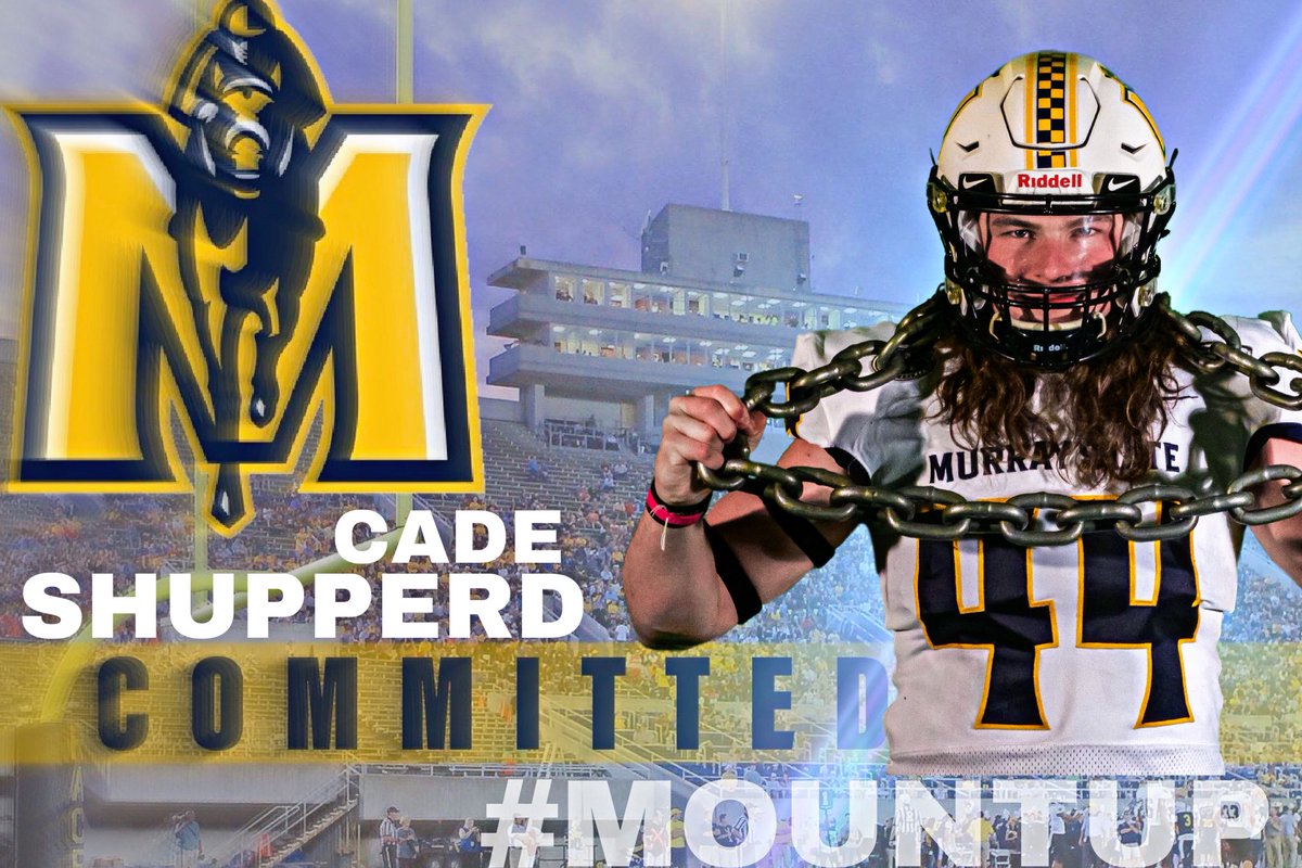 Would like the thank my friends and family for always supporting me through this journey. I am happy to say I will be continuing my academic and athletic career at Murray State!! Glad to be apart of the family. #Racers  <a href="/BHSdogsfootball/">BHS Football</a> <a href="/bhsdogs/">Brownsburg Athletics</a> <a href="/CoachDeanHood/">Dean Hood</a> <a href="/CoachDSanders/">Dillon Sanders</a>