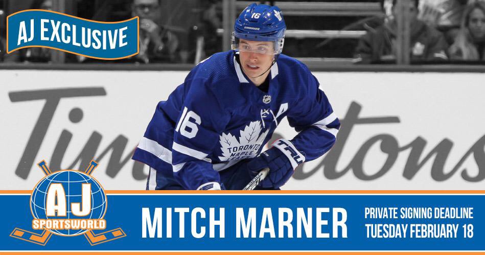ajsports_ca's tweet photo. 🚨🚨🚨CONTEST🚨🚨🚨 

RT, Like, Follow and Tag a friend to enter to win a signed 8x10 photo from #MapleLeafs Mitch Marner!!!!!! #LeafsForever

***Contest ends Tuesday Feb 18***Must follow to win***

To place an order for the signing click the link below!
https://t.co/eaIrVKJenD https://t.co/4LzzNDnMDZ