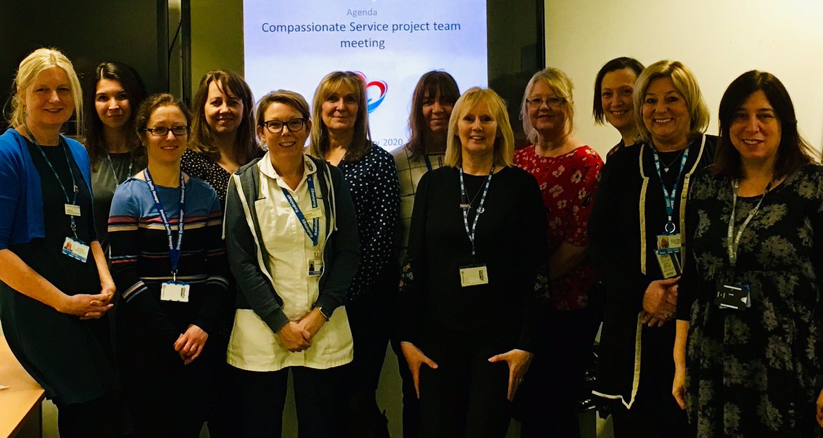 Working today with our wonderful Compassionate Service Advocates who have so far trained over 600 staff - every individual can make a difference