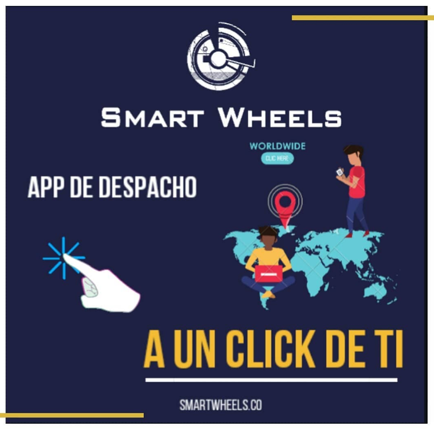 SmartWheels_co's tweet photo. La App de despacho vehicular inteligente de SmartWheels, te permite pedir cualquier servicio de transporte forma con un solo click.
Contáctanos 📲
.
.
.
#plataformaweb #sistemadedespacho #smartwheels #flotavehicular #AppParaTuProyecto #tecnologíaeneltransporte #smarttransport https://t.co/u3AU3zFfc5
