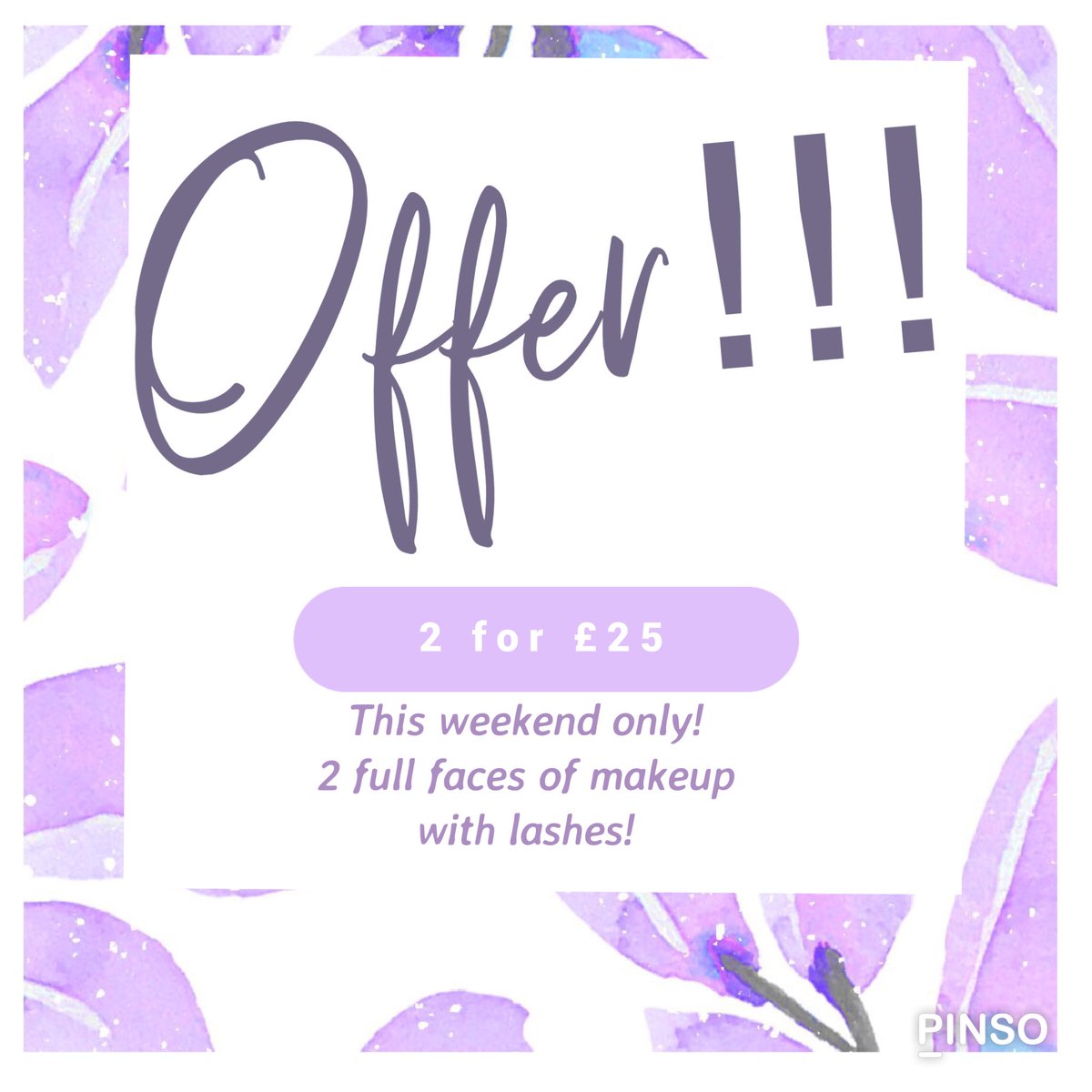 MUASophieCourt's tweet photo. | THIS WEEKEND ONLY! | 
2 full faces of make up with lashes - £25 
Message me to book.
Limited appointments available. 

#mua #makeup #makeupartist #wirral #wirralbased #wirralbasedmua #wirralmua #wirralmakeupartist #wirralmakeup #makeupoffer #2for25 https://t.co/B4vpoZef7G