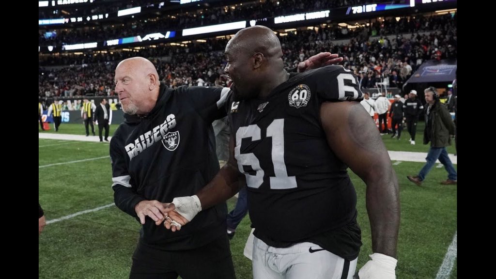 Brand New floor for Rodney Hudson of the Oakland Raiders